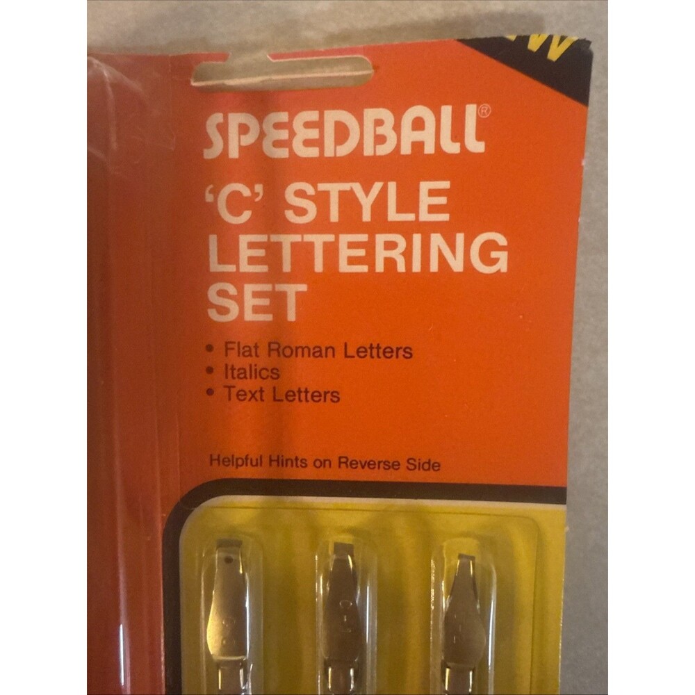 Speedball C Style Lettering Set - Picture 8 of 10